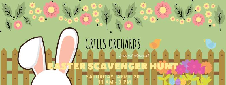 grills orchards easter scavenger hunt