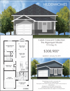 Hilden Homes Antonia Heights floor plans