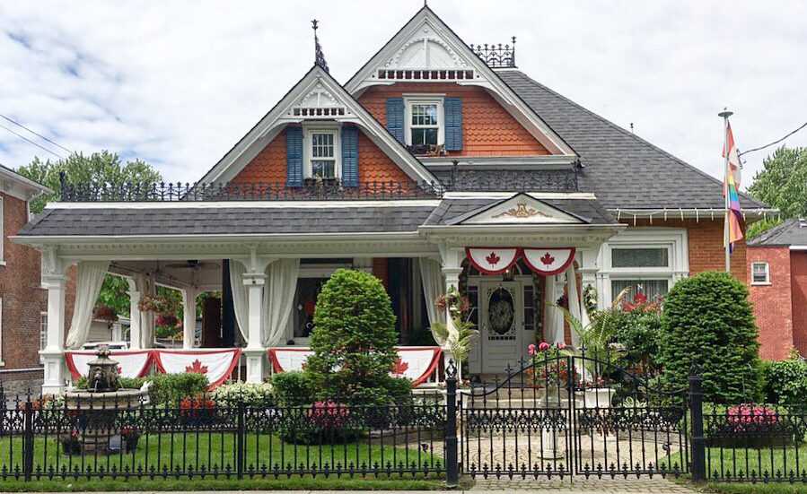 Hatt Sisters Queen Anne-style home in the Old East Hill in Belleville.