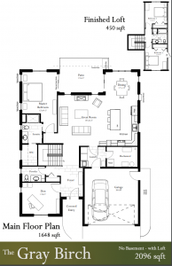 The Gray Birch Floor Plans