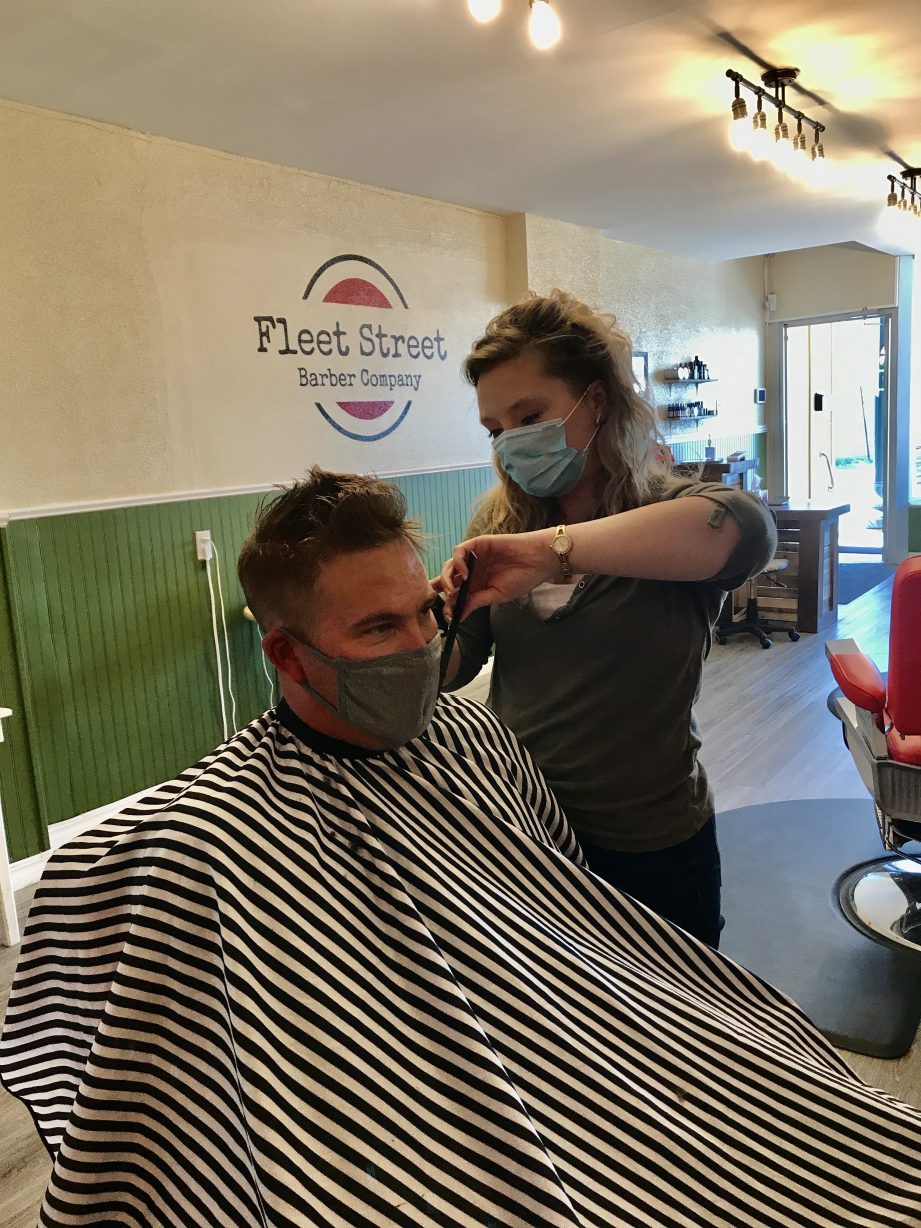 Peter Fletcher, owner of Fleet Street Barber Co in downtown Trenton, shares what it's been like adapting to the challenges of the pandemic.