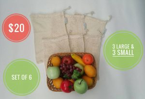 Earth2U Products is an eco-friendly business located in the Quinte region that offers a sustainable alternative to plastic produce bags.